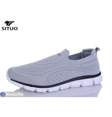 Кросівки чоловічі на літо (8 пар р.41-46) сірий  "Situo"