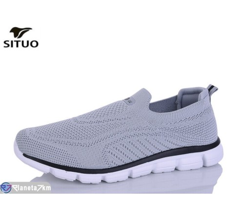 Кросівки чоловічі на літо (8 пар р.41-46) сірий  "Situo"