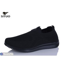 Кросівки чоловічі на літо (8 пар р.41-46) чорний  "Situo"