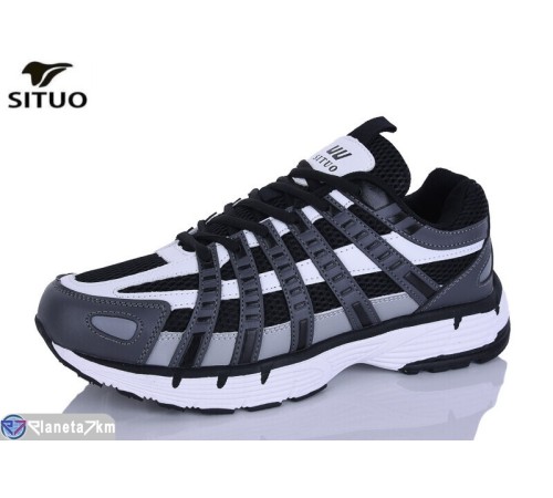 Кросівки чоловічі на весну/осінь (8 пар р.41-46) чорний  "Situo"