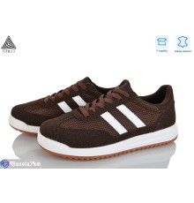 Кросівки жіночі на весну/осінь (8 пар р.36-41) коричневий  "STILLI Group"