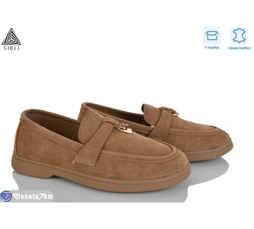 Туфлі жіночі на весну/осінь (8 пар р.36-41) коричневий  "STILLI Group"