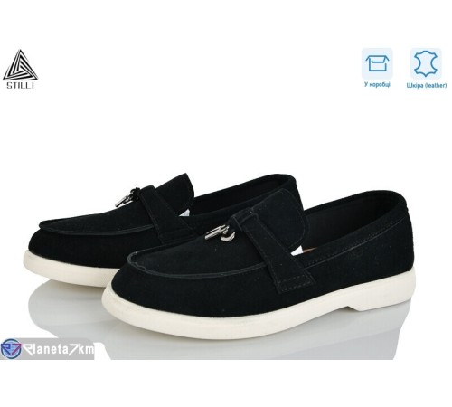 Туфлі жіночі на весну/осінь (8 пар р.36-41) чорний  "STILLI Group"