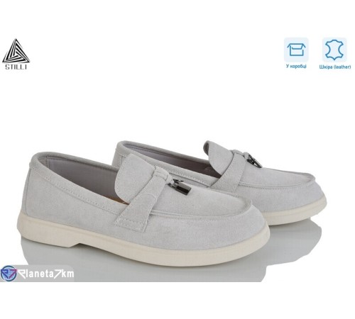 Туфлі жіночі на весну/осінь (8 пар р.36-41) сірий  "STILLI Group"