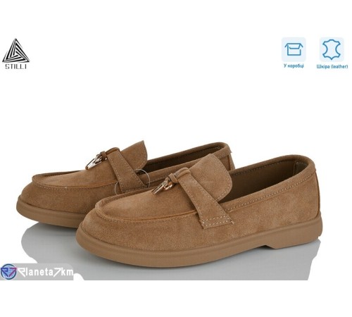 Туфлі жіночі на весну/осінь (8 пар р.36-41) коричневий  "STILLI Group"