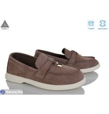 Туфлі жіночі на весну/осінь (8 пар р.36-41) коричневий  "STILLI Group"