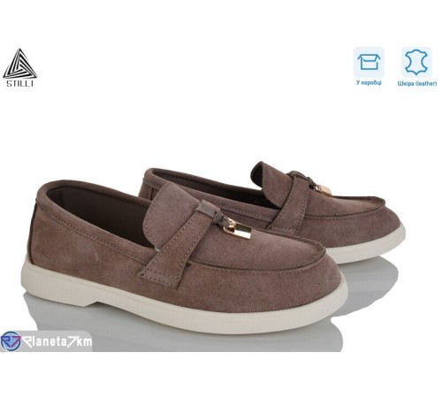 Туфлі жіночі на весну/осінь (8 пар р.36-41) коричневий  "STILLI Group"