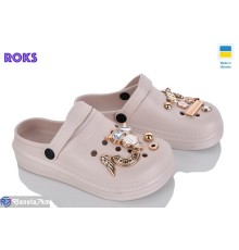 Кроки дитячі на літо (6 пар р.31-35) бежевий  "Roks"