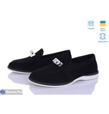 Туфлі жіночі на весну/осінь (6 пар р.36-40) чорний  "Linda"