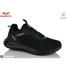 Кросівки чоловічі на літо (8 пар р.41-46) чорний  "Bonote"