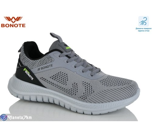 Кросівки чоловічі на літо (8 пар р.41-46) сірий  "Bonote"