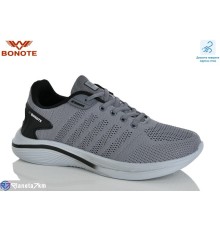 Кросівки чоловічі на літо (8 пар р.41-46) сірий  "Bonote"