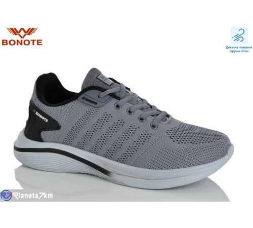 Кросівки чоловічі на літо (8 пар р.41-46) сірий  "Bonote"