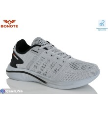 Кросівки чоловічі на літо (8 пар р.41-46) сірий  "Bonote"