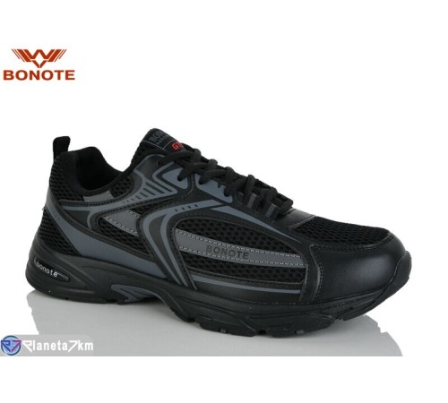 Кросівки чоловічі на весну/осінь (8 пар р.41-46) чорний  "Bonote"