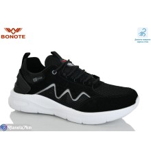 Кросівки чоловічі на літо (8 пар р.41-46) чорний  "Bonote"
