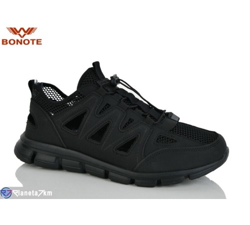 Кросівки чоловічі на літо (8 пар р.41-46) чорний  "Bonote"