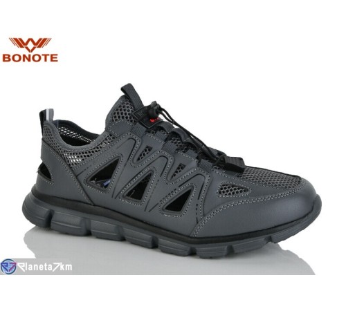 Кросівки чоловічі на літо (8 пар р.41-46) сірий  "Bonote"