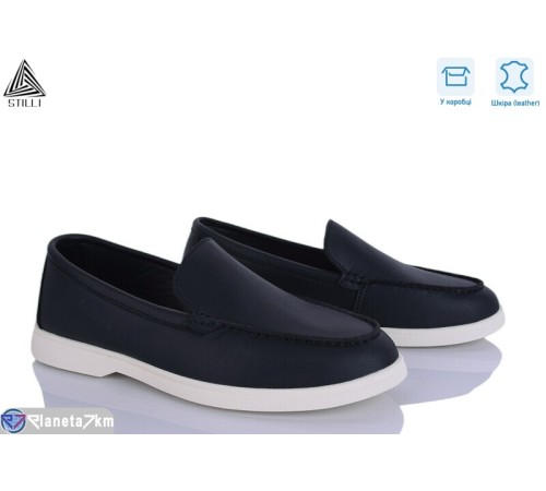 Туфлі чоловічі на весну/осінь (8 пар р.41-45) чорний  "STILLI Group"