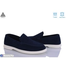 Туфлі чоловічі на весну/осінь (8 пар р.41-45) синій  "STILLI Group"