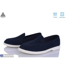 Туфлі чоловічі на весну/осінь (8 пар р.41-45) синій  "STILLI Group"