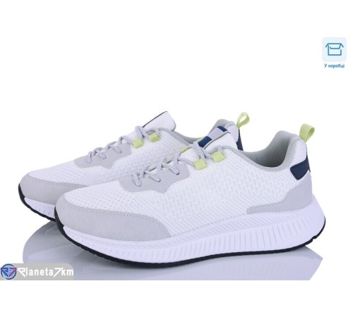 Кросівки чоловічі на весну/осінь (8 пар р.40-45) білий  "IZY"