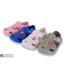 Кроки дитячі на літо (24 пар р.24-29) мікс  "IZY"