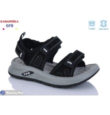 Сандалі дитячі на літо (8 пар р.27-32) чорний  "GFB-Канарейка"
