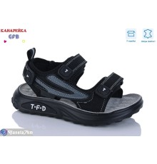 Сандалі дитячі на літо (8 пар р.27-32) чорний  "GFB-Канарейка"