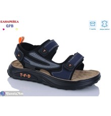 Сандалі дитячі на літо (8 пар р.32-37) синій  "GFB-Канарейка"