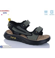 Сандалі дитячі на літо (8 пар р.32-37) хакі  "GFB-Канарейка"