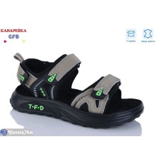 Сандалі дитячі на літо (8 пар р.32-37) бежевий  "GFB-Канарейка"