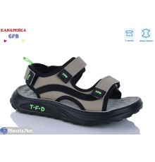 Сандалі дитячі на літо (8 пар р.32-37) бежевий  "GFB-Канарейка"