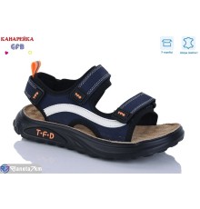 Сандалі дитячі на літо (8 пар р.32-37) синій  "GFB-Канарейка"