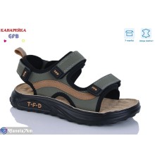 Сандалі дитячі на літо (8 пар р.32-37) хакі  "GFB-Канарейка"