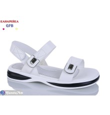 Дитячі босоніжки на літо (8 пар р.32-37) білий  "GFB-Канарейка"