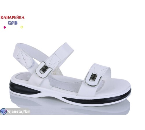 Дитячі босоніжки на літо (8 пар р.32-37) білий  "GFB-Канарейка"