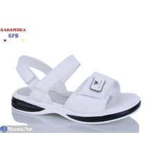 Дитячі босоніжки на літо (8 пар р.32-37) білий  "GFB-Канарейка"