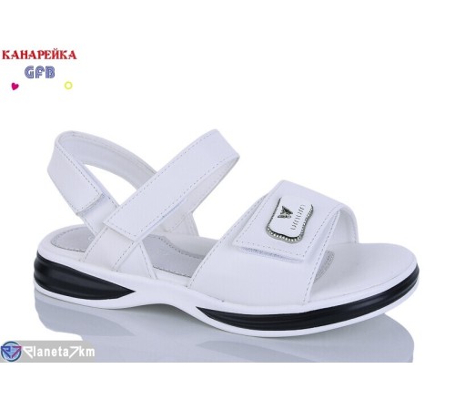 Дитячі босоніжки на літо (8 пар р.32-37) білий  "GFB-Канарейка"