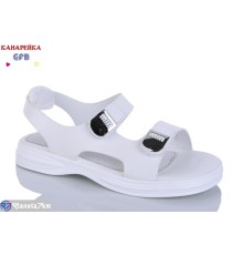 Дитячі босоніжки на літо (8 пар р.32-37) білий  "GFB-Канарейка"