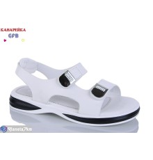 Дитячі босоніжки на літо (8 пар р.32-37) білий  "GFB-Канарейка"