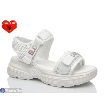 Босоніжки жіночі на літо (8 пар р.36-41) білий  "Jiao Li Mei"