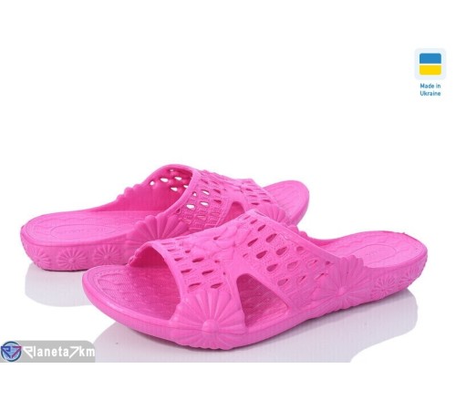 Шлепки жіночі на літо (8 пар р.37-41) рожевий  "Favora"