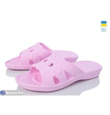 Шлепки жіночі на літо (8 пар р.37-41) рожевий  "Favora"