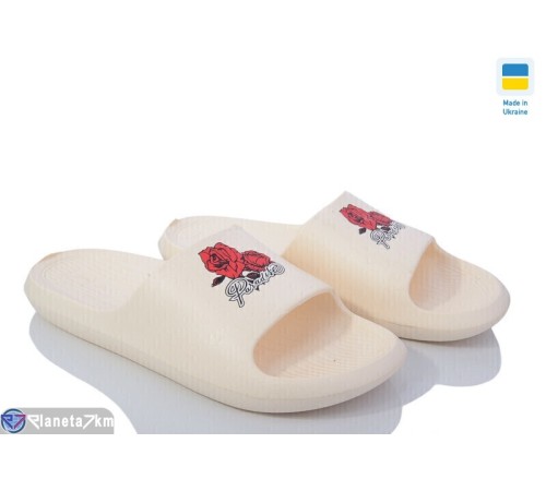 Шлепки жіночі на літо (8 пар р.37-41) бежевий  "Favora"