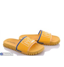 Шлепки жіночі на літо (8 пар р.36-41) жовтий  "Favora"