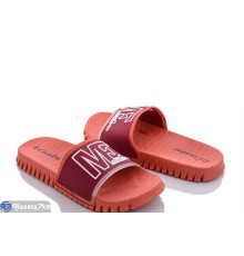 Шлепки жіночі на літо (8 пар р.36-41) червоний  "Favora"
