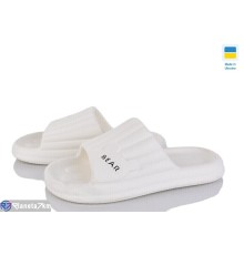 Шлепки жіночі на літо (6 пар р.36-41) білий  "Favora"