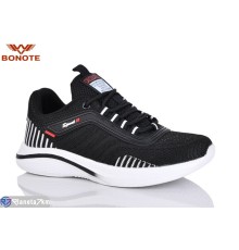 Кросівки жіночі на весну/осінь (8 пар р.36-41) чорний  "Bonote"