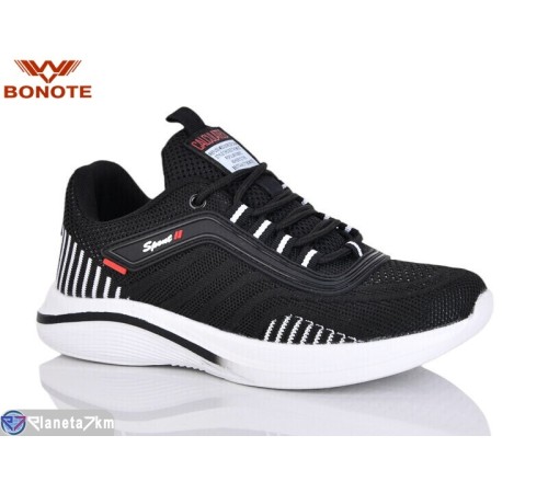 Кросівки жіночі на весну/осінь (8 пар р.36-41) чорний  "Bonote"